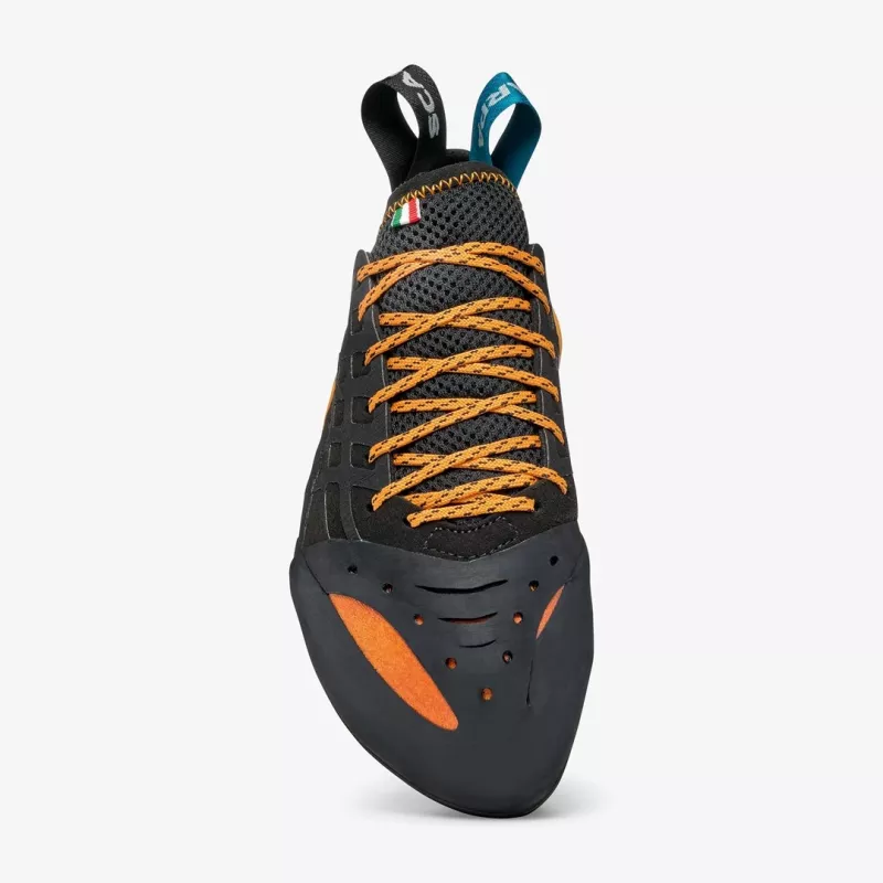 Scarpa Instinct Climbing Shoe - Black/Orange - EU 43