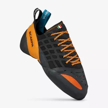 Scarpa Instinct Climbing Shoe - Black/Orange - EU 43