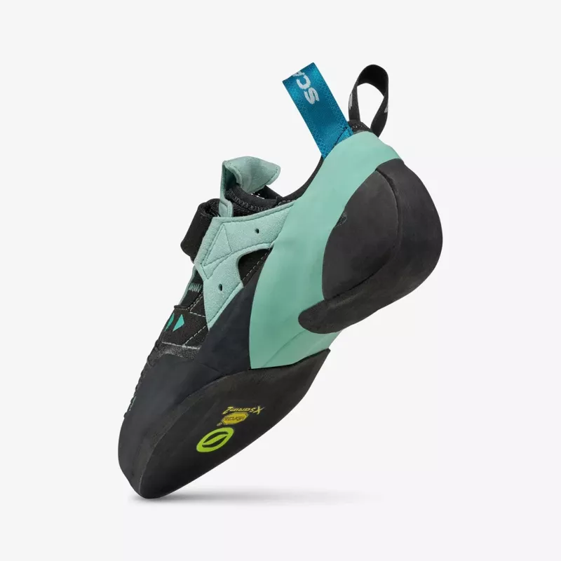 Scarpa Instinct VS Women's Climbing Shoes - Black/Aqua - EU 39