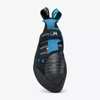 Scarpa Instinct VSR Climbing Shoe, 43.5, Black/Azure