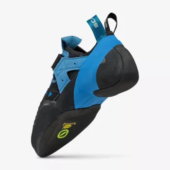 SCARPA Instinct VSR Climbing Shoes - Black/Azure - Size 38 EU