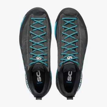 SCARPA Mescalito GTX Approach Shoes Shark-Azure UK 10