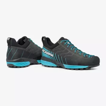 SCARPA Mescalito GTX Shark-Azure 42.5 Approach Shoes