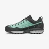 SCARPA Mescalito Planet Woman Approach Shoe 38.5 Jade/Black