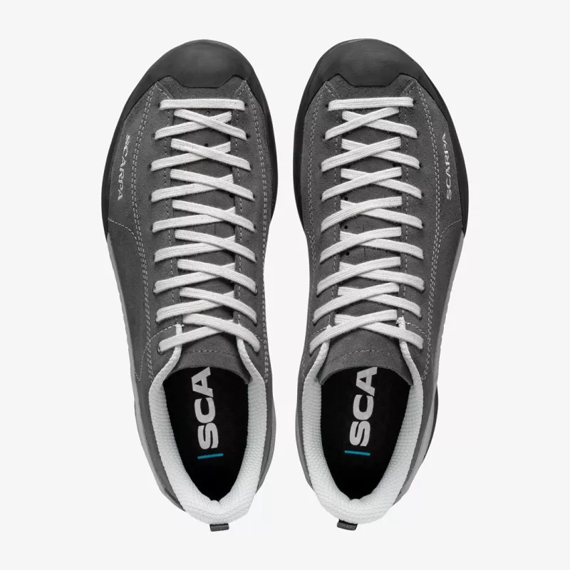 SCARPA Mojito Shark Unisex Lifestyle & Approach Shoes, Water-Resistant Suede, Vibram Spyder Outsole, EU 43.5