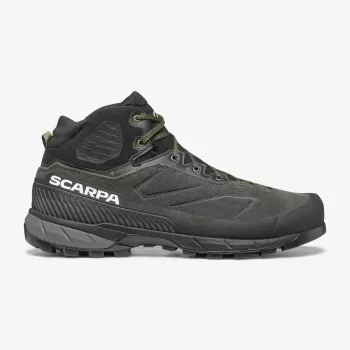 Scarpa Rapid XT MID GTX Men's Hiking Boots – GORE-TEX, Vibram Megagrip, Black/Orange, EU 44