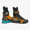Scarpa Ribelle Tech 3 HD Mountaineering Boots - Black/Bright Orange - Size 40 EU