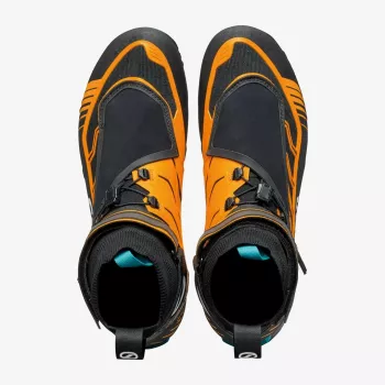 Scarpa Ribelle Tech 3 HD Mountaineering Boots - Black/Bright Orange - Size EU 42.5