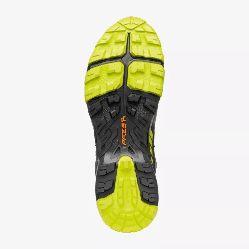 Scarpa Rush TRK GTX Hiking Boots - Titanium/Lime, Size 46