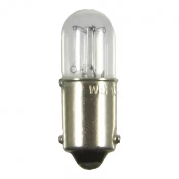 Scharnberger 23483 BA9s 24V 2W Tubular Incandescent Lamp (R10x28mm, GL24 Equivalent)