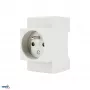 SCHELINGER 16A 5-Pin 400V IP44 Red Panel Mount Socket (3P+N+PE, 6h)