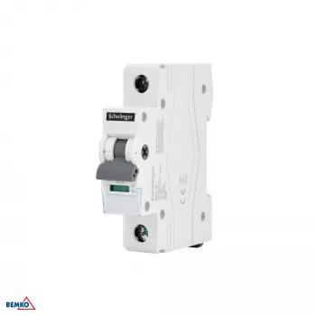 SCHELINGER A11-SR8-1P-063 1-Pole 63A Isolator Switch, DIN Rail Mount, 230/400V AC