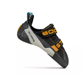 SCHEPPACH Scarpa BOOSTER Climbing Shoe, 43 EU, Black - Orange