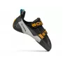 SCHEPPACH Scarpa BOOSTER Climbing Shoe, 43 EU, Black - Orange