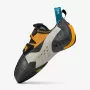 SCHEPPACH Scarpa BOOSTER Climbing Shoes, 40.5, Black - Orange