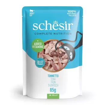 SCHESIR Tuna in Jelly Wet Cat Food - 85 g Can