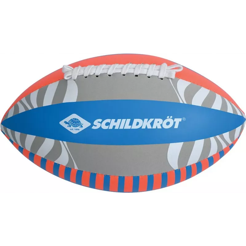 SCHILDKROT Neoprene American Football Size 6 - Soft Textile Surface, Saltwater Resistant, Youth Beach & Water Ball 970345