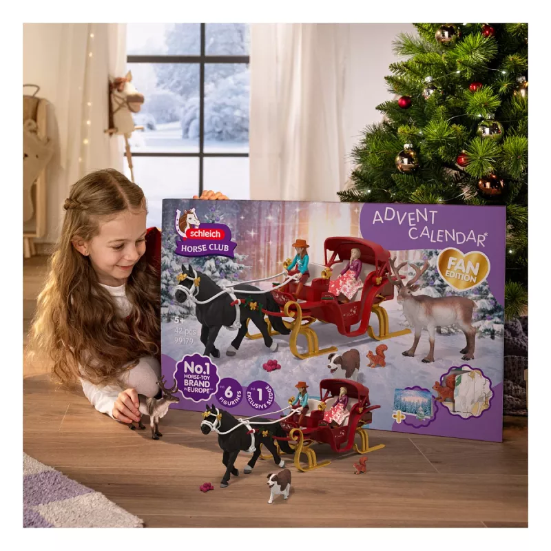 Schleich Horse Club Advent Calendar – Christmas Sleigh Ride