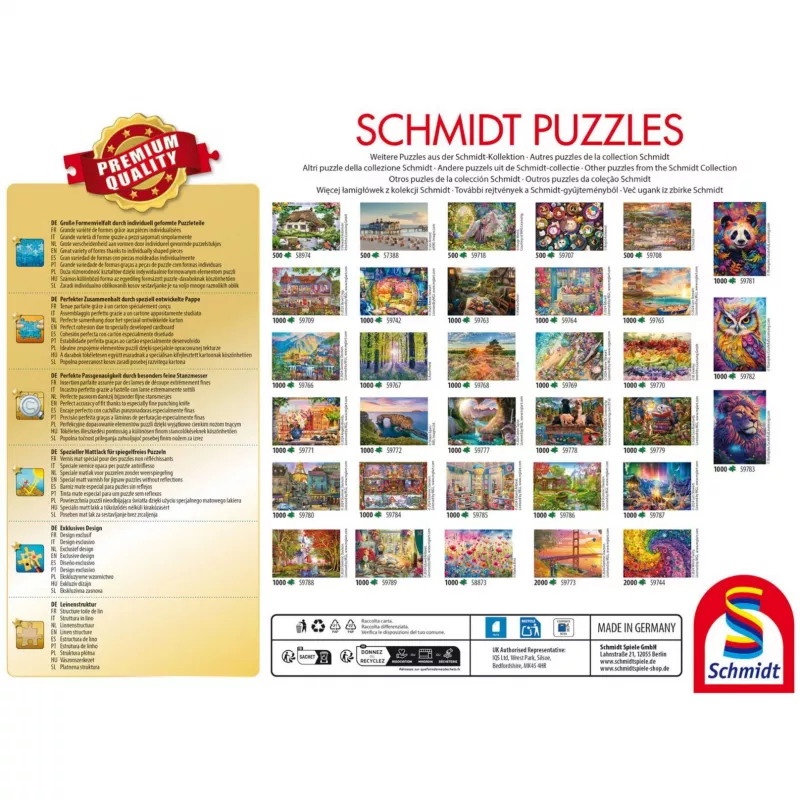 SCHMIDT SPIELE Studie am Meer (1000 Teile)