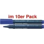SCHNEIDER 130 Permanent Marker, Round Tip, Blue, 1.0-3.0 mm, Refillable 113003