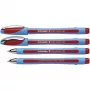 Schneider Slider Memo XB Ballpoint Pen, Red/Blue, Extra Broad 1.4 mm, Rubberized Grip, Stainless Steel Nib, Pack of 10 150202