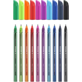 Schneider Vizz M Ballpoint Pen Set of 10 Assorted Colours Medium 102290