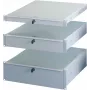 SCHROFF 19 inch Drawer, 3U, Anodized Aluminium, 350 mm Usable Depth 20110063