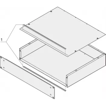 SCHROFF EMC Gasket Kit MultipacPRO 3U 42HP - EMI/RFI Shielding 20860130