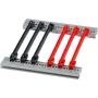 SCHROFF Guide Shoe Accessory Kit 160TE 2mm Red (10 Pack) 24568363