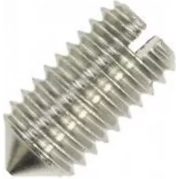 SCHROFF NTS Threaded Stud M2.5 x 8 mm, Steel, Zinc-Plated, Pack of 100 (21100276)