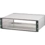 SCHROFF ratiopacPRO 3U 84HP 435mm Deep Desktop Enclosure, Light Grey 24571443