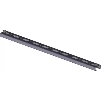 SCHROFF Reinforcement Rail for Stationary 19-Inch Shelves — Zinc-Plated Steel, 1 pc 23130310