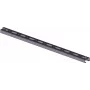 SCHROFF Reinforcement Rail for Stationary 19-Inch Shelves — Zinc-Plated Steel, 1 pc 23130310