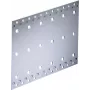 SCHROFF Type F Side Panel, 3U, 235 mm Depth, Aluminium, Natural 34560187