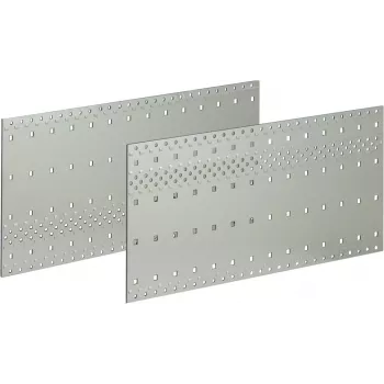 SCHROFF Type F Side Panel, 4U, 175 mm Depth, Aluminum 34560285