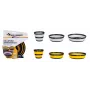 SEA TO SUMMIT Frontier UL 2P Folding Dishes Set – Collapsible Bowls, Cups & Sporks