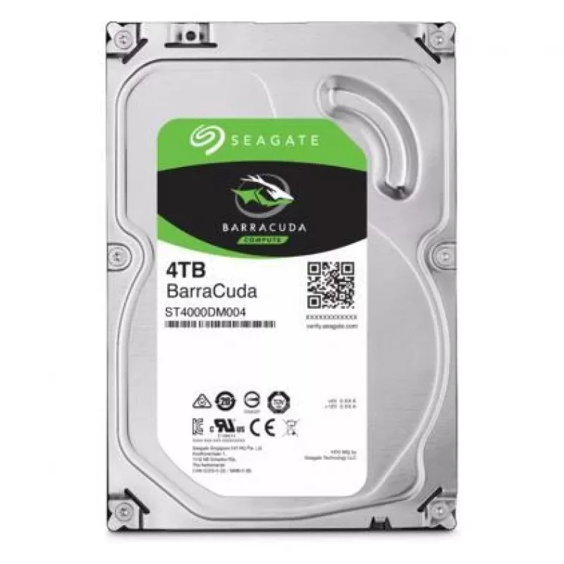 Seagate Barracuda ST6000DM003 Internal Hard Drive - 6TB, 3.5-inch, 5400 RPM, SATA III, 256MB Cache