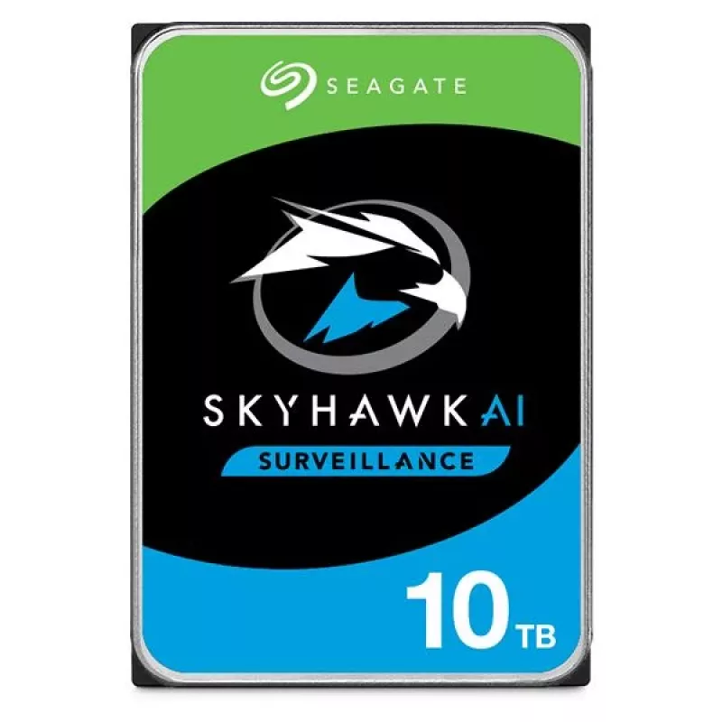Seagate ST10000VE001 SkyHawk Surveillance HDD, 10 TB, 3.5 inch, 7200 RPM