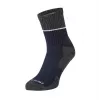 SealSkinz Socks Solo QuickDry Mid Navy/Grey Marl