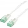 SECOMP ROLINE RM UTP Patch Cable Cat.6A Class EA Slim White 0.5m 21.45.3462
