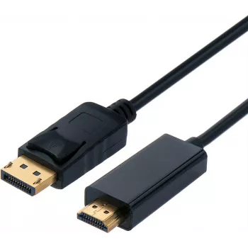 SECOMP STANDARD DisplayPort Cable DP - UHDTV, ST/ST, Black, 3 m (S3682)