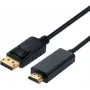 SECOMP STANDARD DisplayPort Cable DP - UHDTV, ST/ST, Black, 3 m (S3682)