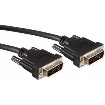SECOMP STANDARD DVI Monitor Cable, DVI-D Dual Link, ST-ST, 24+1, 3 m (S3642)