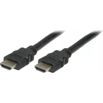 SECOMP STANDARD HDMI Ultra HD Cable with Ethernet, ST/ST, Black, 1 m (S3700)