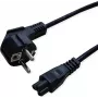 SECOMP STANDARD Power Cable, 3-Pin Notebook Socket, Black, 1.8 m (S2308)