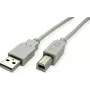 SECOMP STANDARD USB 2.0 Cable, Type A-B, Beige, 0.8 m (S3101)