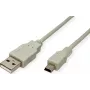 SECOMP STANDARD USB 2.0 Cable, Type A to 5-Pin Mini, 3 m (S3143)