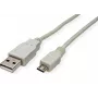 SECOMP STANDARD USB 2.0 Cable, USB A Male to Micro USB B Male, 0.8 m, Black S3151