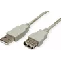 SECOMP STANDARD USB 2.0 Extension Cable, Type A-A, Male to Female, Beige, 1.8 m (S3112)