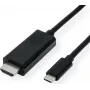 SECOMP STANDARD USB-C to HDMI Adapter Cable, 4K Ultra HD, 1 m (S3730)